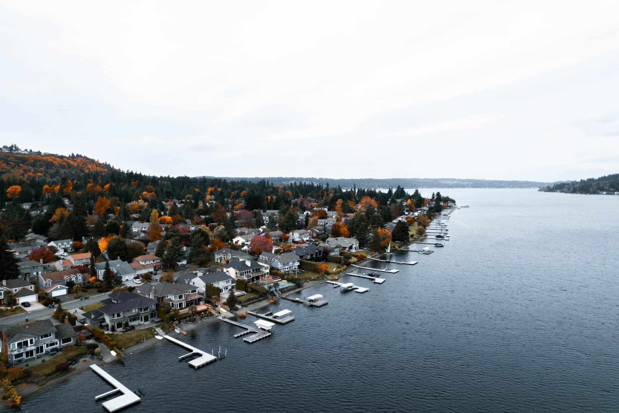 Seattle family-friendly neighborhood with homes and tree-lined streets